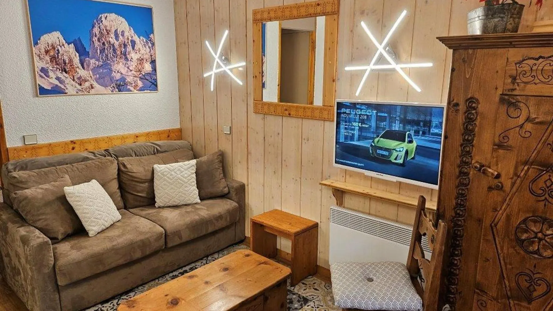 Apartment Appartement Renove Pres Des Pistes Avec Terrasse, Ski, Parking Et Cuisine Equipee - Fr-1-514-48 Courchevel